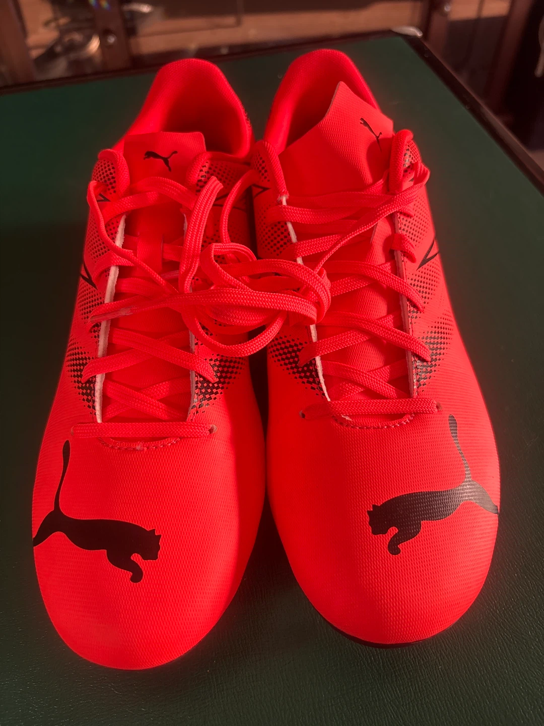 Orange Puma Attacanto FG/AG Soccer Cleat- Size 12 - photo 4