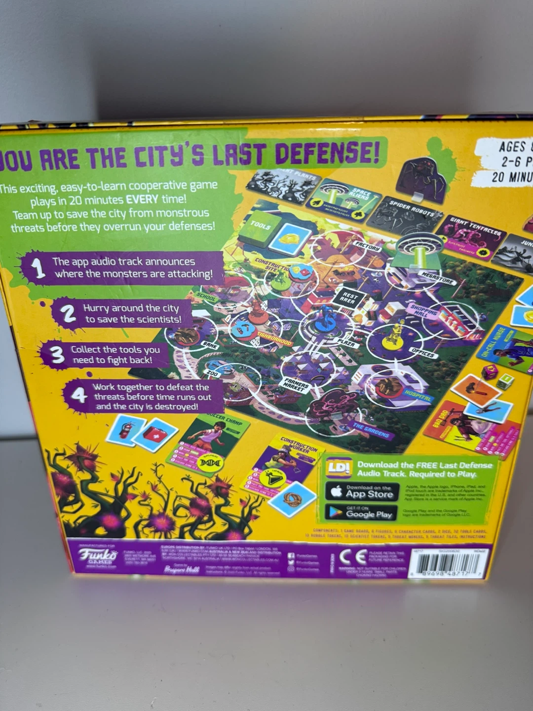Funko Games Last Defense! Board Game, New, sealed - photo 2