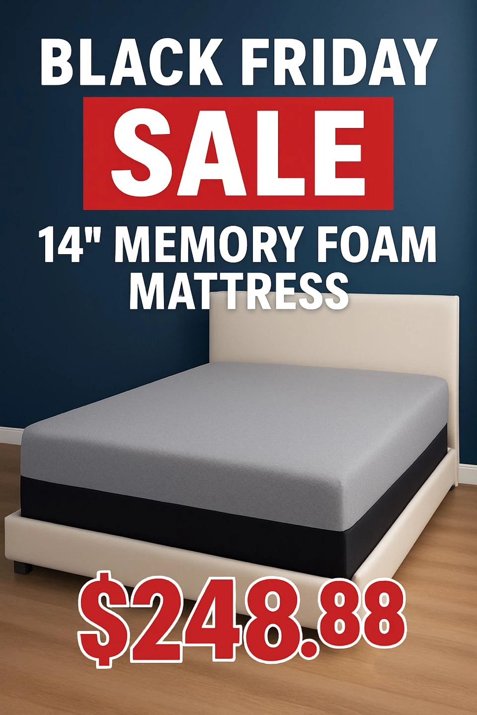 14" Memory Foam Mattress