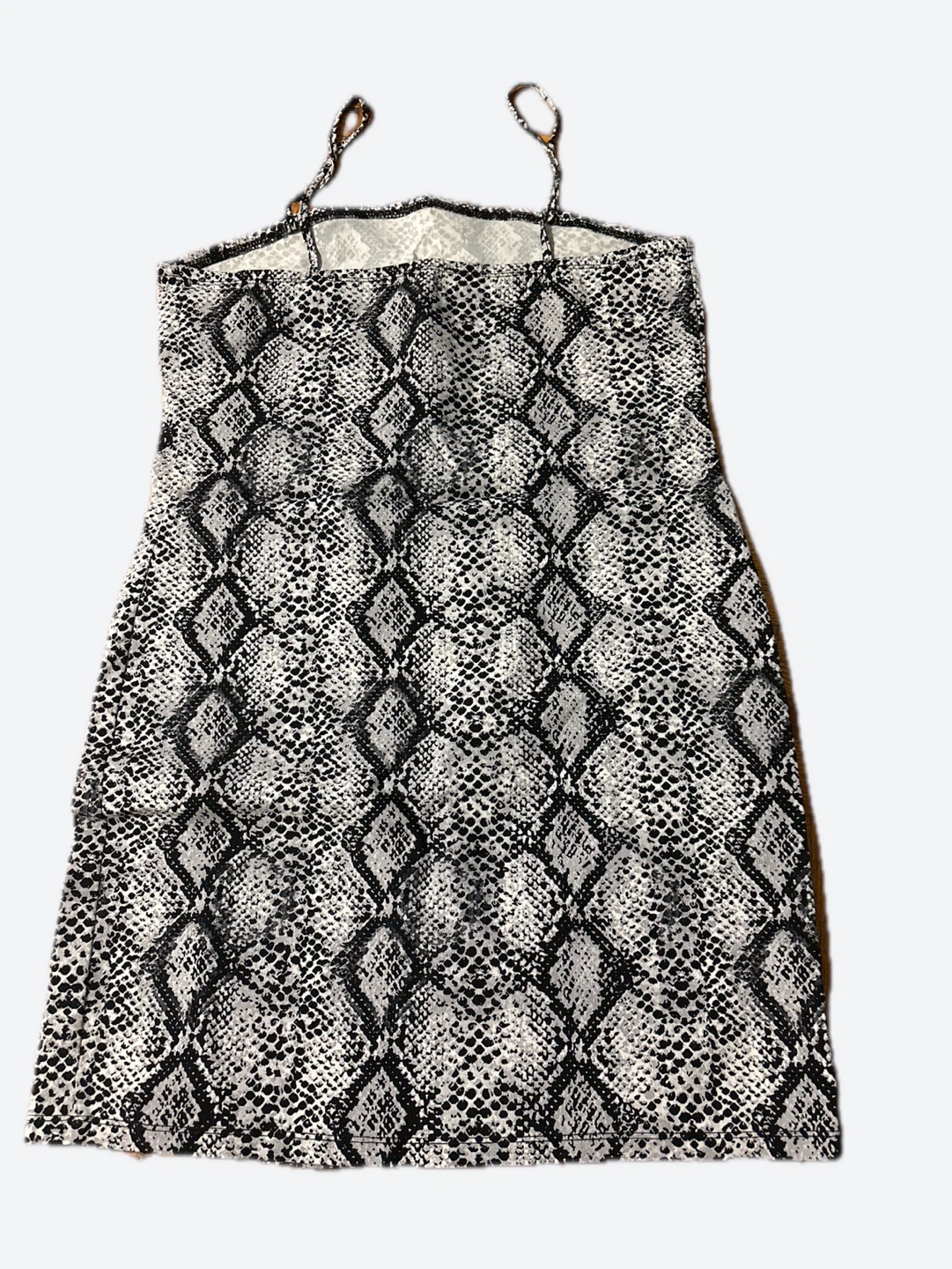 Snake Print Slip Dress - photo 2