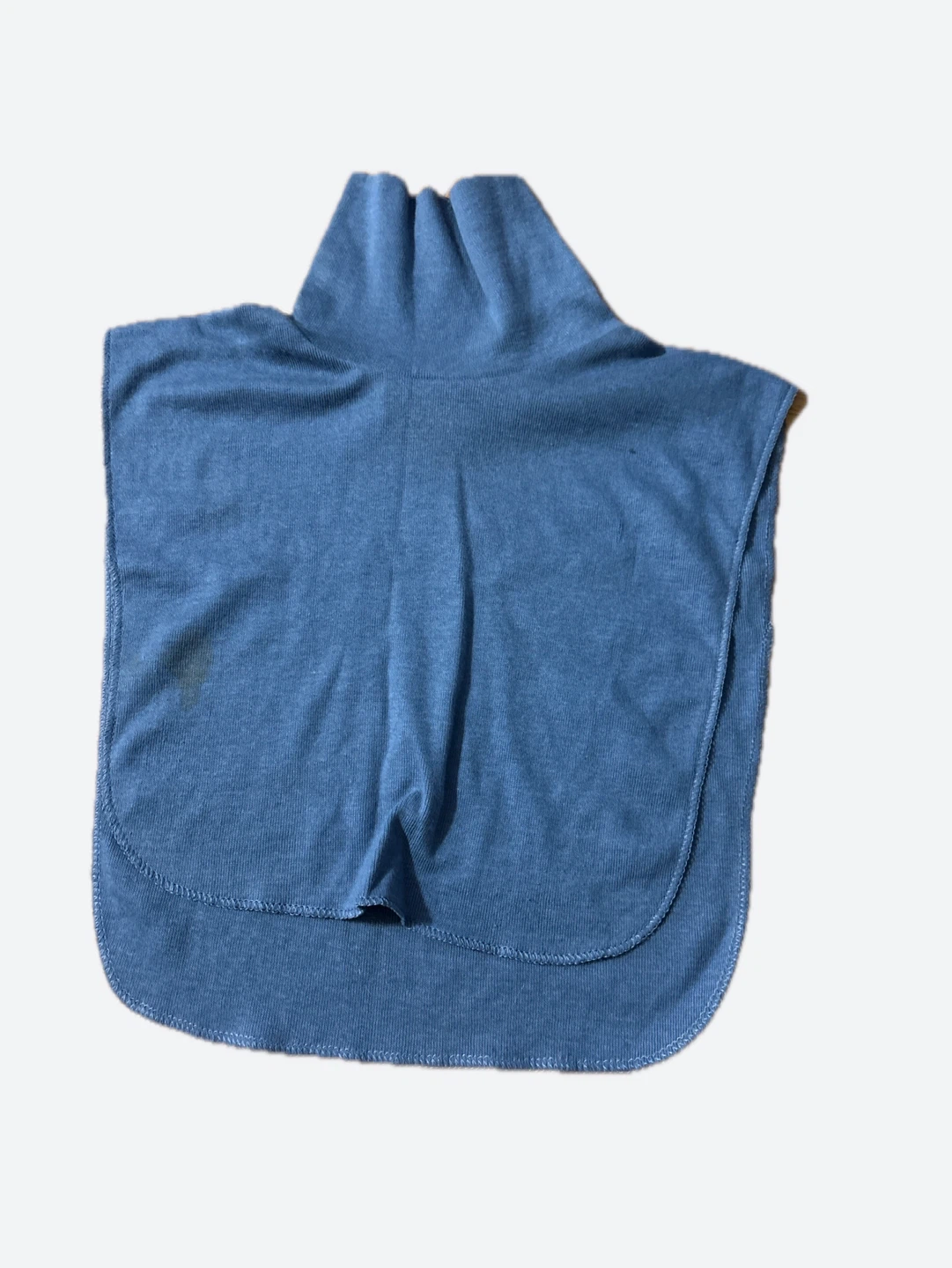 Blue Turtleneck Collar Accessory