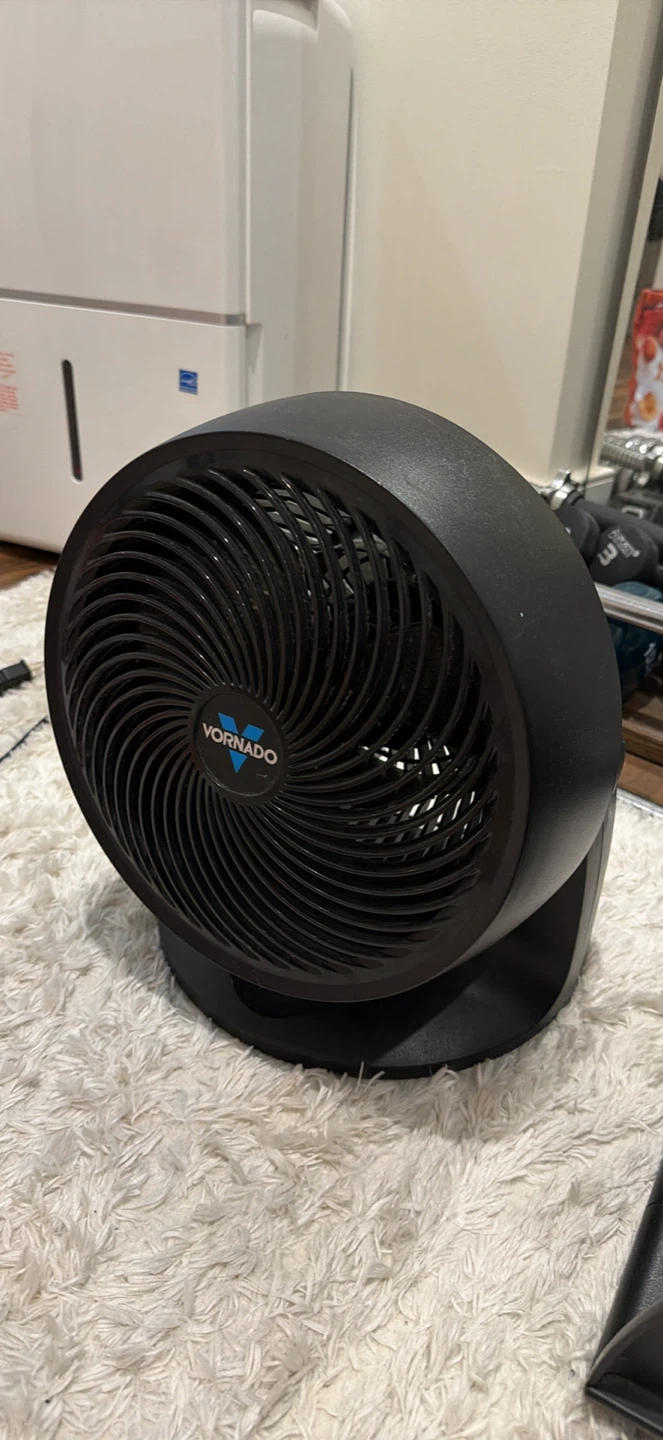 Vornado Air Circulator Fan and Black Blower Fan - photo 2