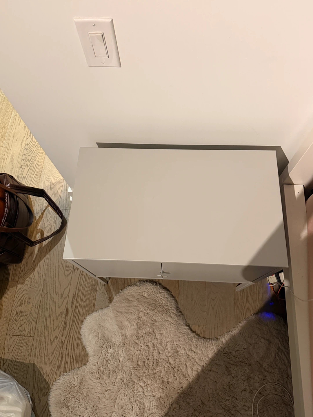 Light Grey Nightstand - photo 4