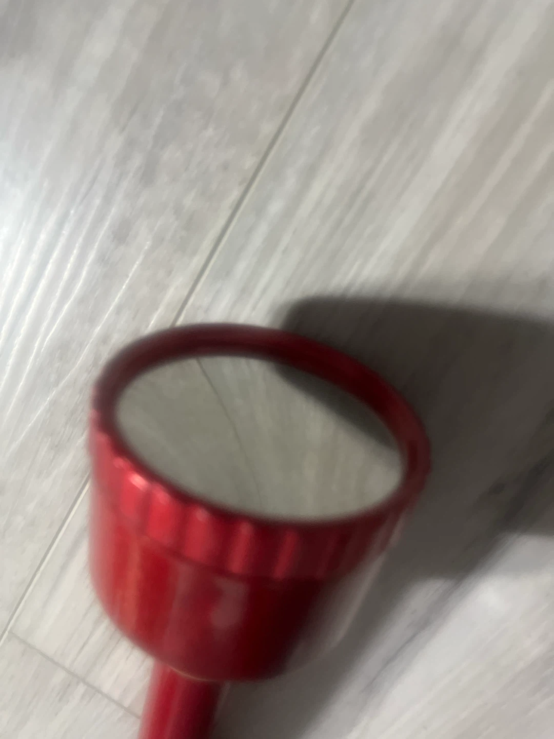 Red Metal Water Nozzle with Black Handle - photo 3