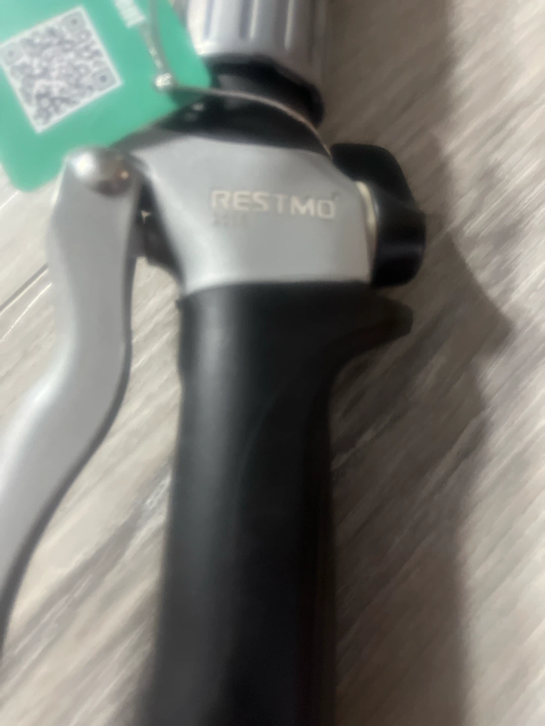 Red Metal Water Nozzle with Black Handle - photo 5