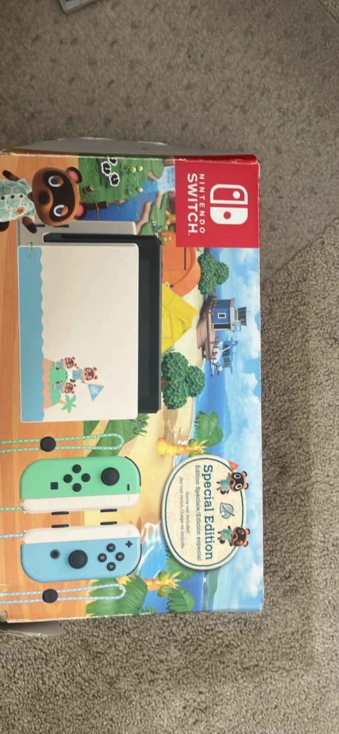 nintendo switch animal crossing edition full kit - photo 3