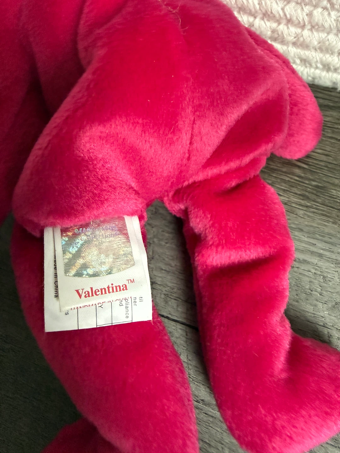 Ty Beanie Baby "Valentina" Bear with Heart - photo 2