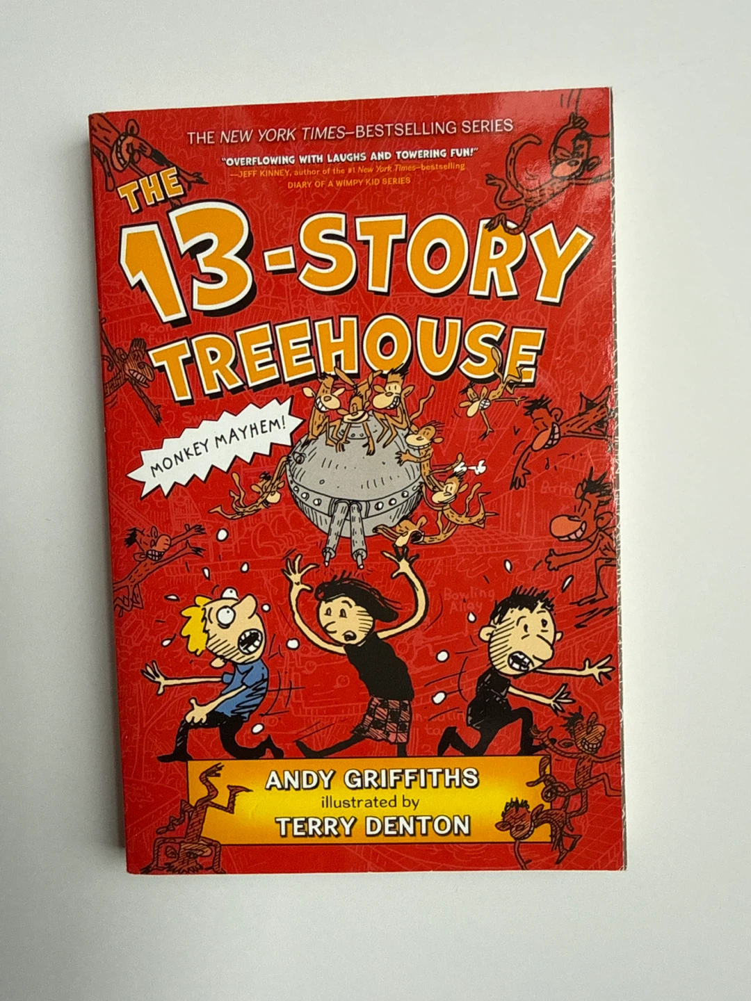 ‘The 13-Storey Treehouse: Monkey Mayhem!’ by Andy Griffiths