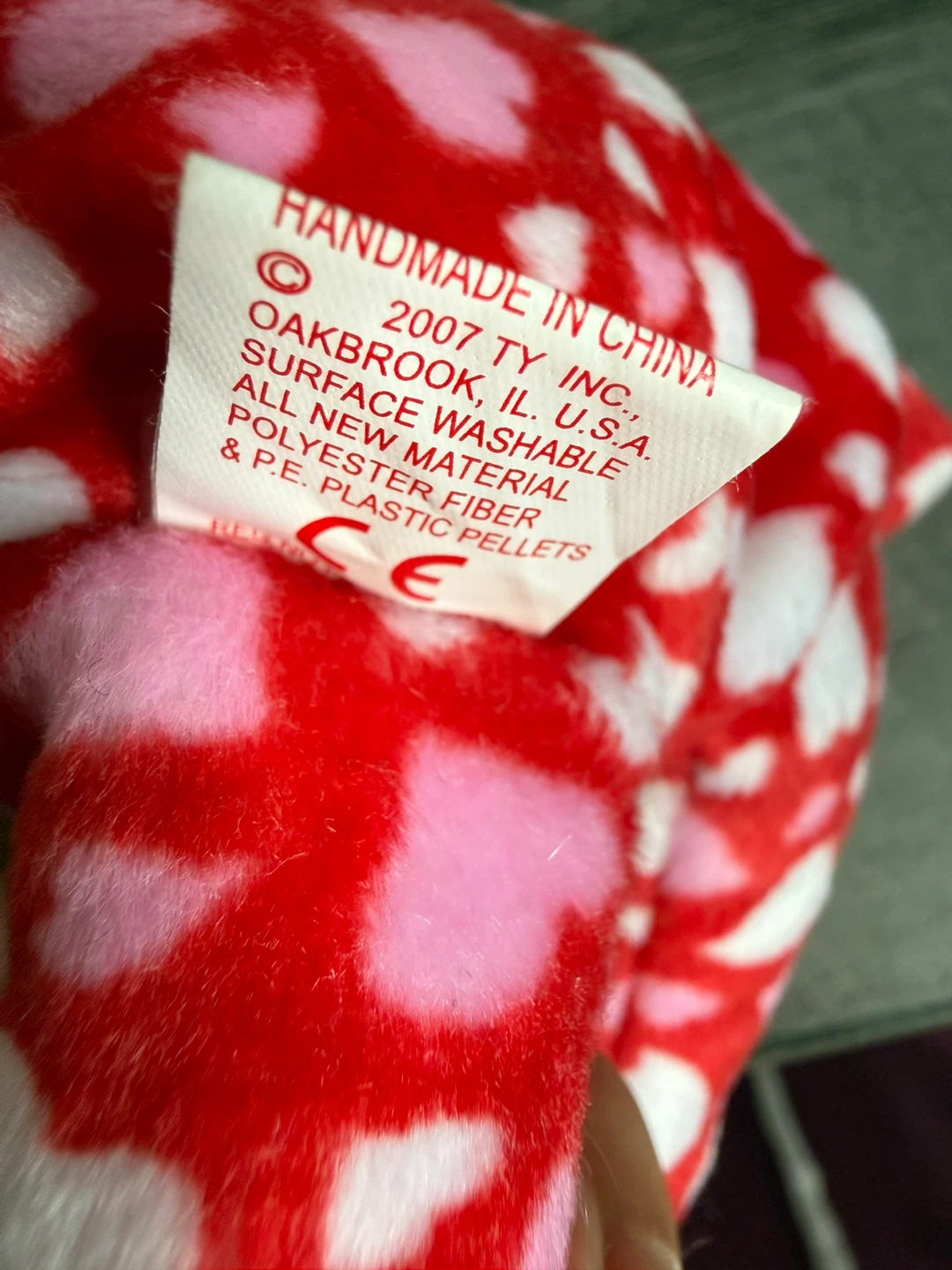 Ty Beanie Baby Hearts-A-Flutter Bear - photo 3