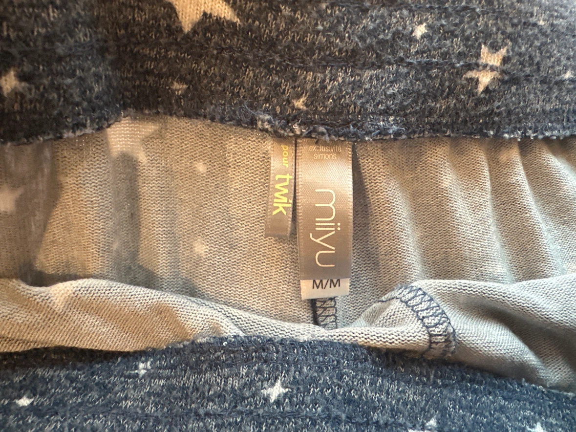 Miiyu Star Print Sleep Shorts - photo 2