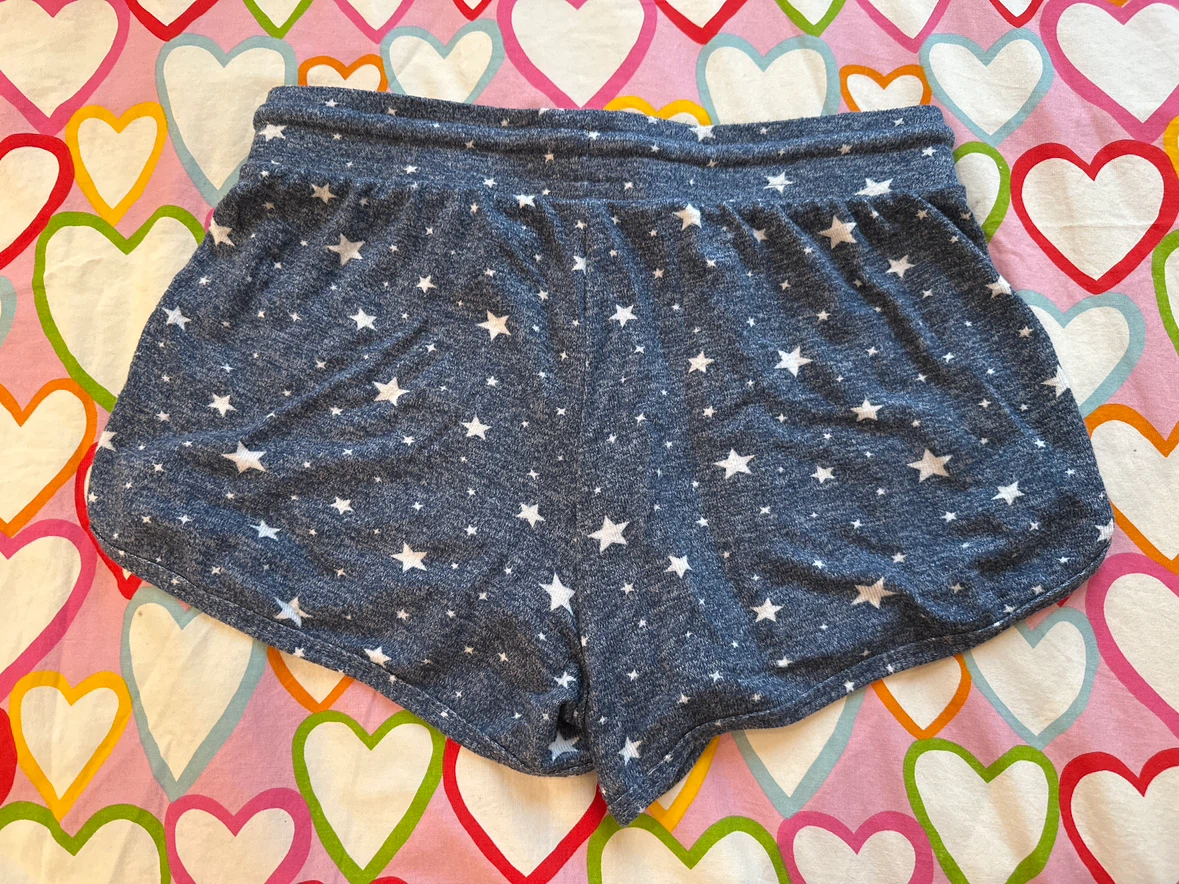 Miiyu Star Print Sleep Shorts - photo 3