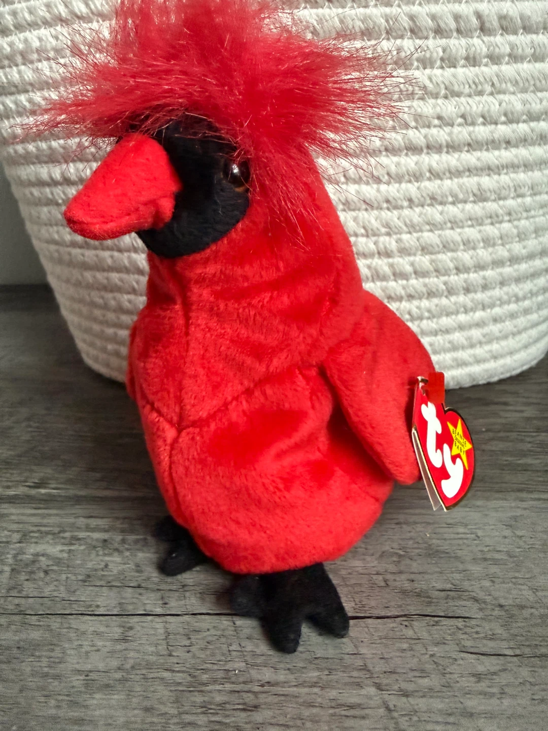 Ty Beanie Babies Mac the Cardinal