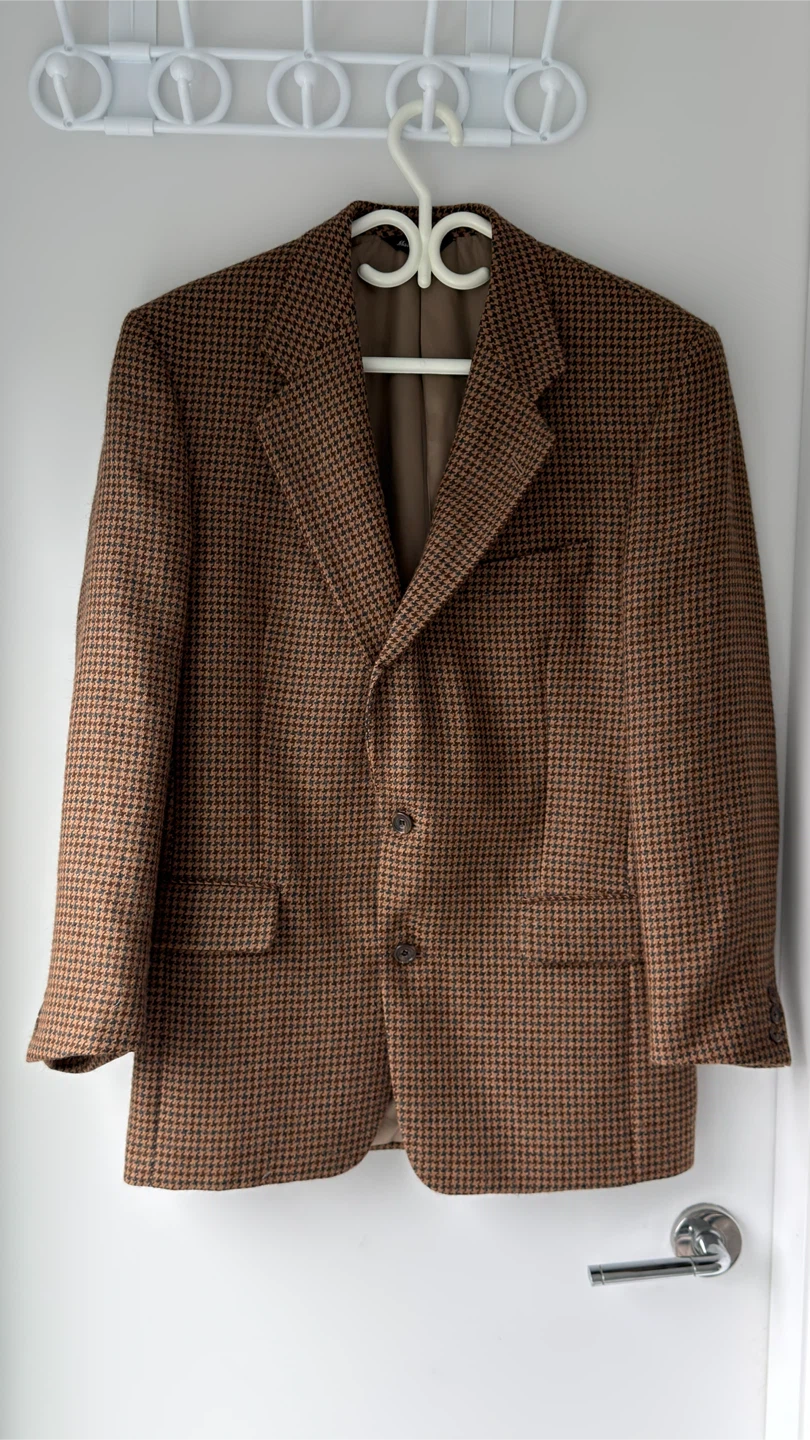Vintage Hardy Amies LTD. 100% Alpaca Blazer