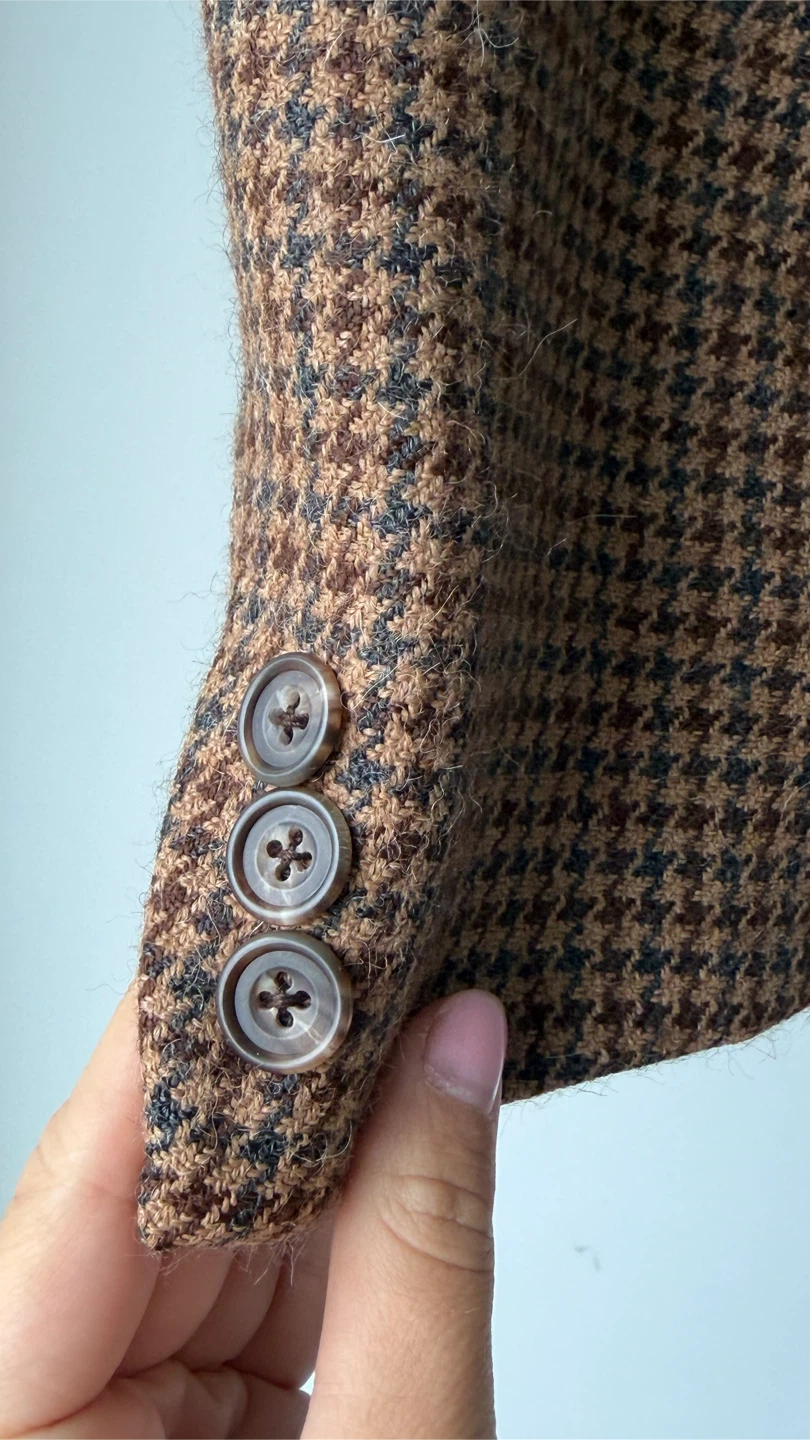 Vintage Hardy Amies LTD. 100% Alpaca Blazer - photo 2