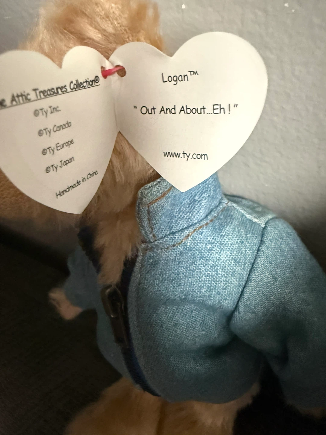 Ty Attic Treasures "Logan" Teddy Bear - photo 2