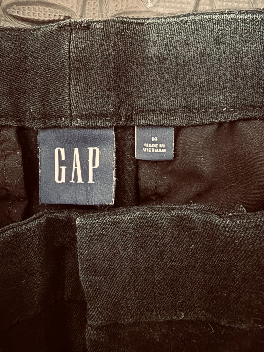 3 pairs of GAP Slim Ankle Pants Black Size 14 - photo 3
