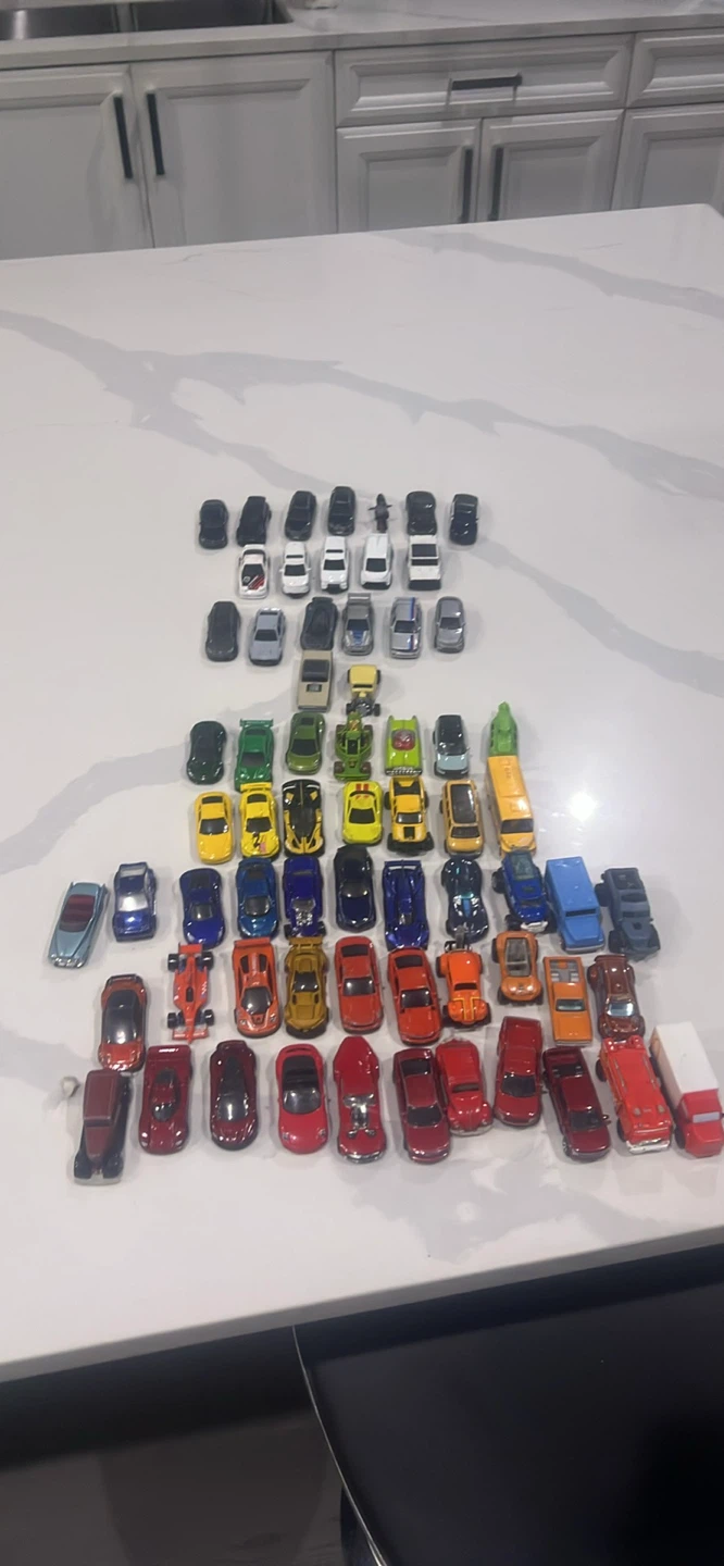 Collection of Diecast Toy Cars