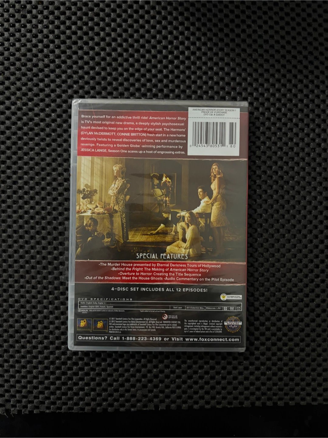 American Horror Story: The Complete First Season DVD Set - photo 2