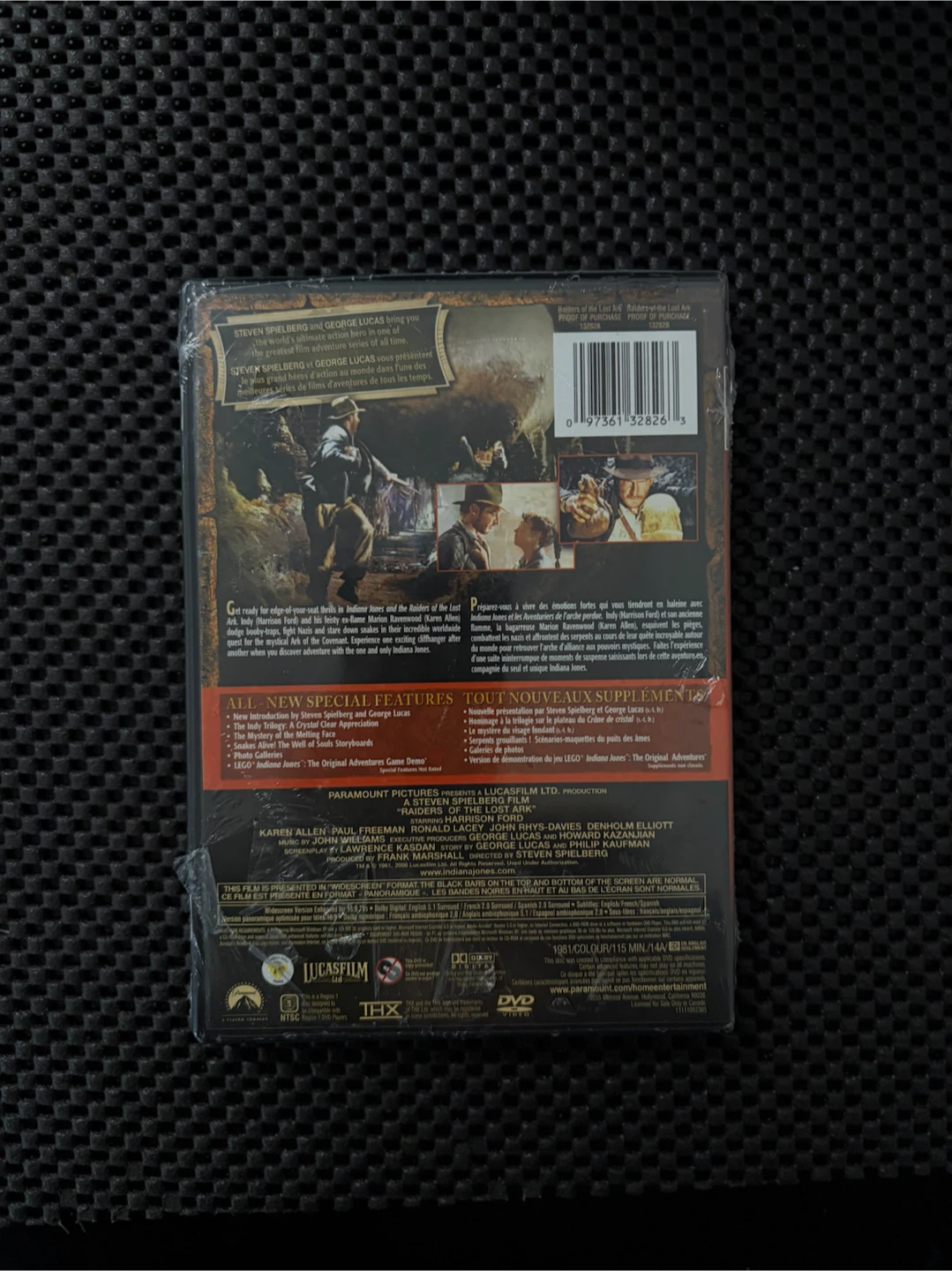 Indiana Jones and the Raiders of the Lost Ark DVD - photo 2