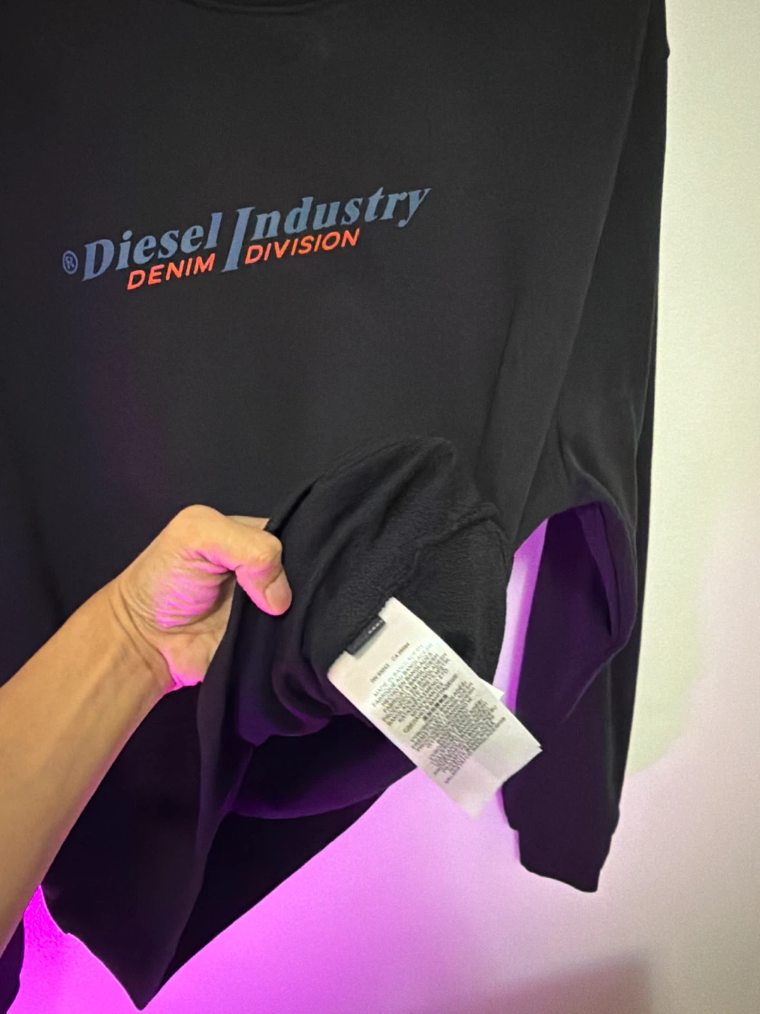 Diesel Industry Denim Division Crewneck Sweatshirt - photo 3
