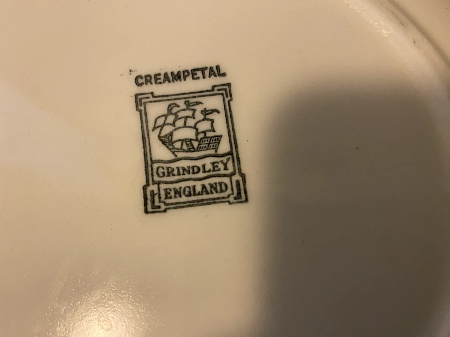 Vintage Grindley "Creampetal" Serving Platter - photo 2