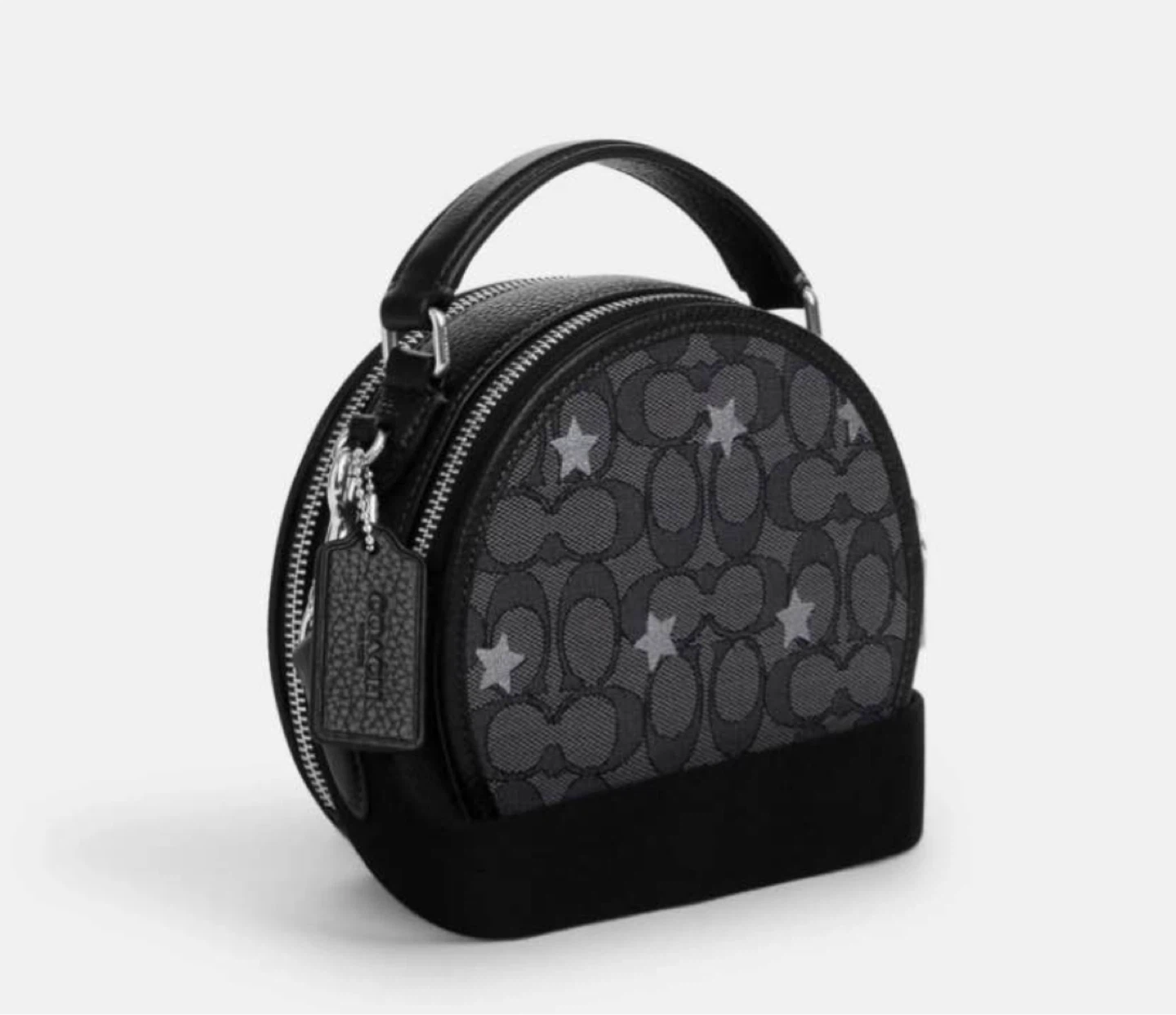 Coach Signature Star Round Vanity Bag - photo 5