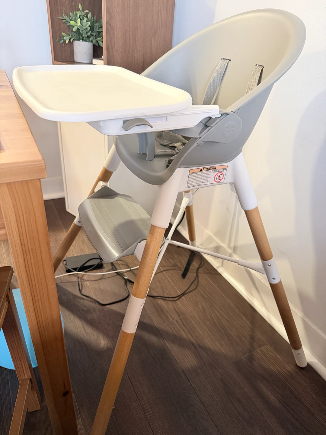 Skip Hop Baby High Chair 4-in-1 Convertible High Chair