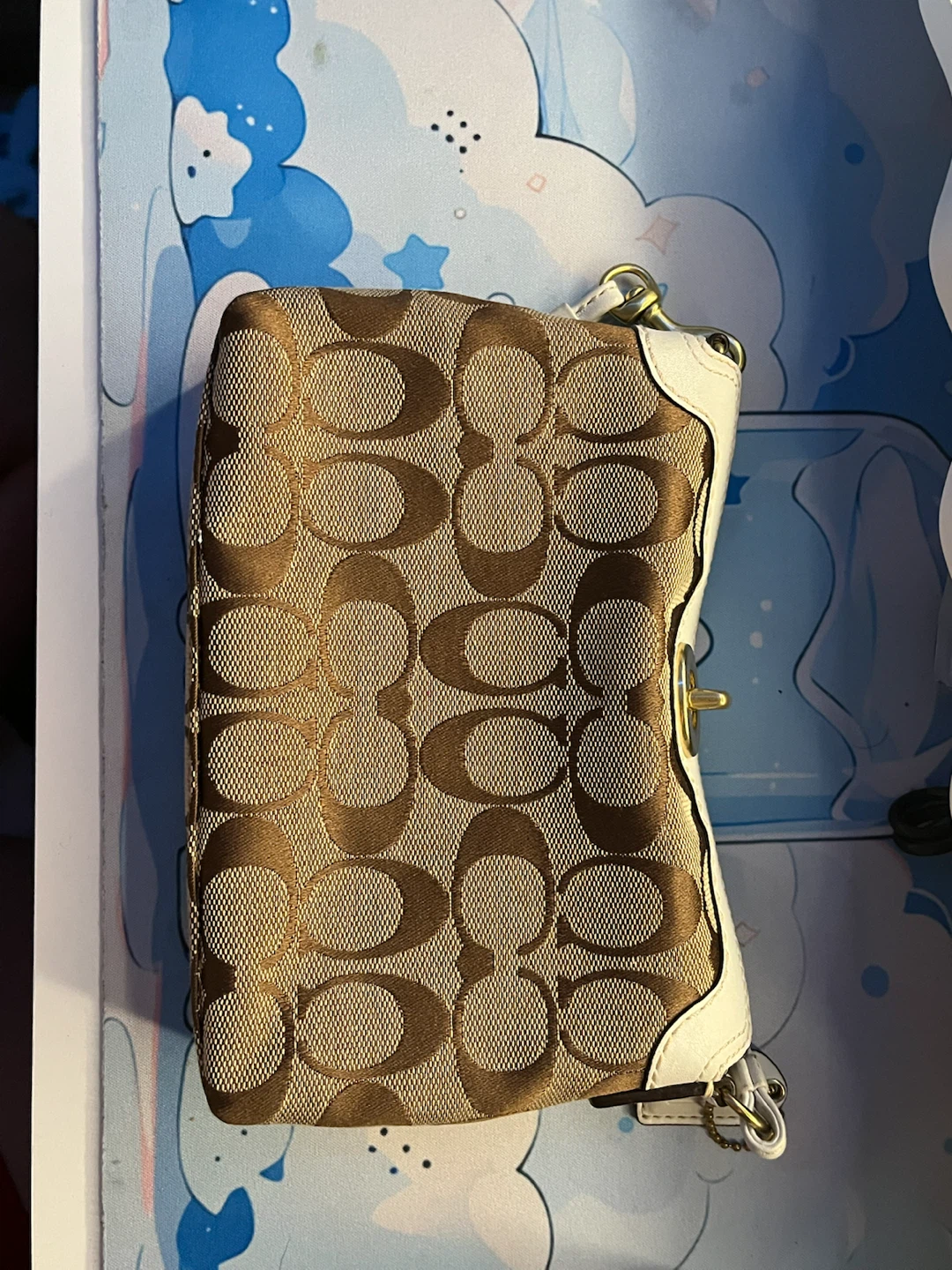 Coach Monogram mini turn lock bag - photo 4