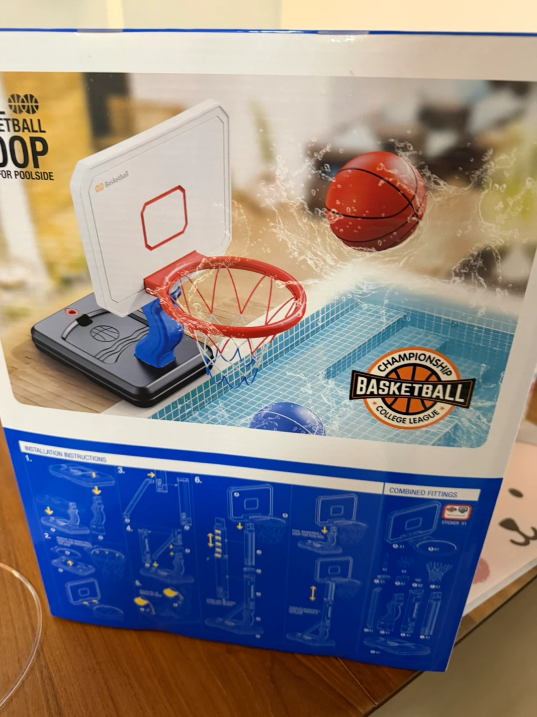 LCP Basketball Hoop Indoor/Outdoor Mini Poolside Kids