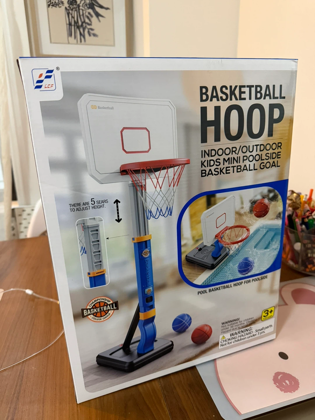 LCP Basketball Hoop Indoor/Outdoor Mini Poolside Kids - photo 2