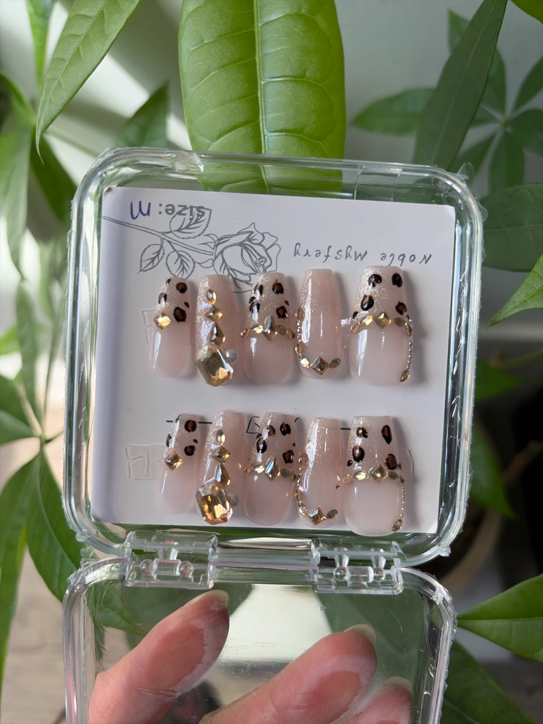 Noble Mystery False Nails Size M or one for 15 - photo 2