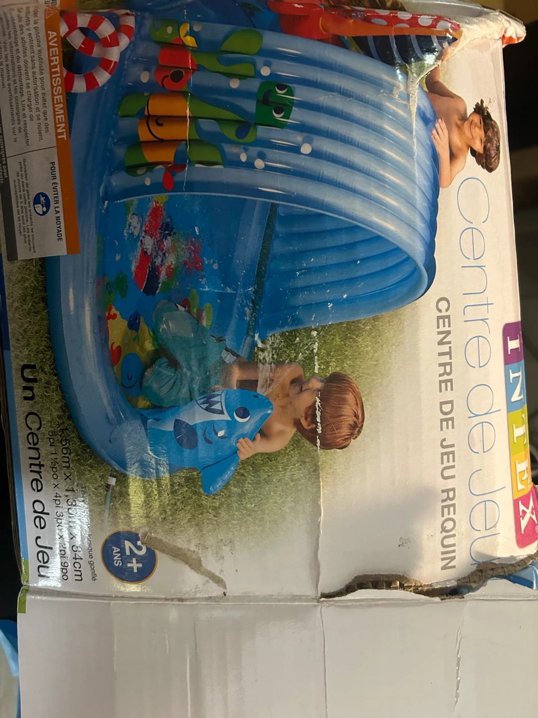 Intex Shark Play Center Inflatable Pool - photo 2