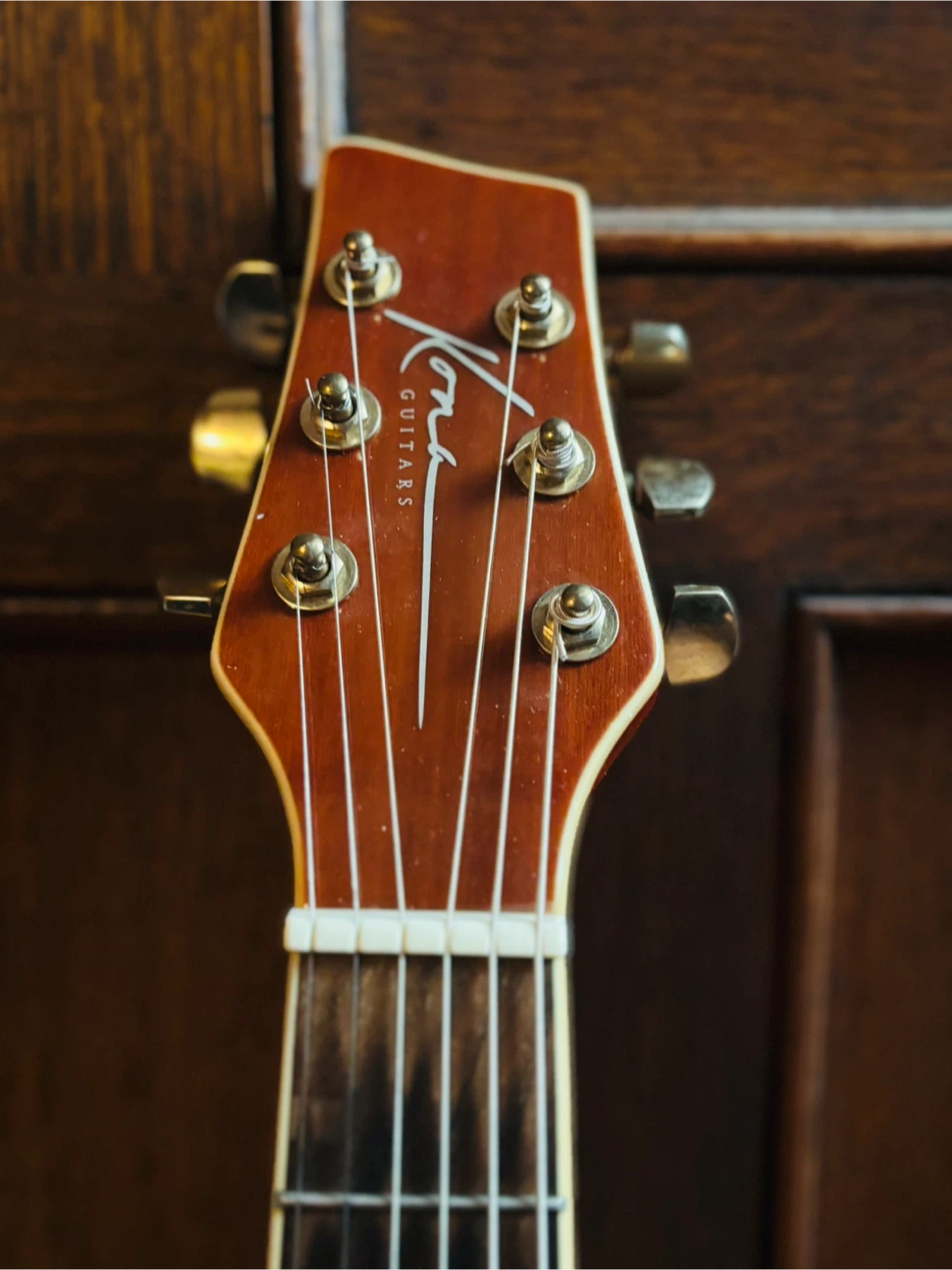 Kona Left-Handed Acoustic Electric Guitar - photo 3