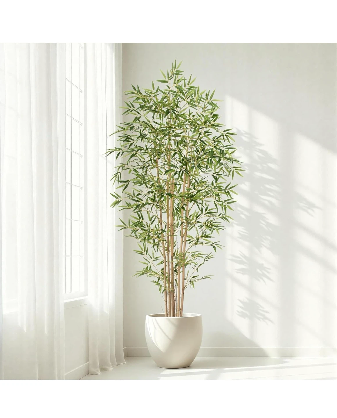 6ft Artificial Bamboo Plant - photo 2