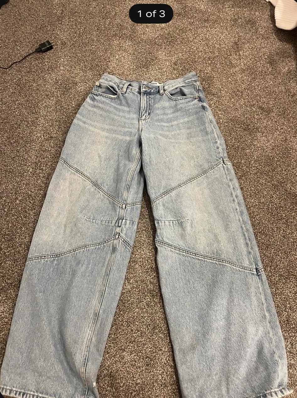 Garage Denim Wide Leg Jeans Size 01/25