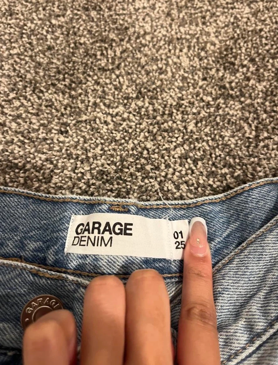 Garage Denim Wide Leg Jeans Size 01/25 - photo 2