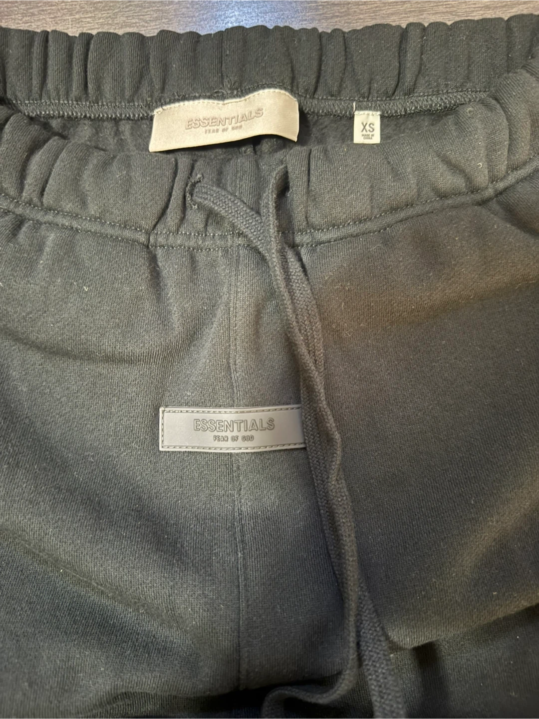 ESSENTIALS Fear of God Black Sweatpants - photo 3