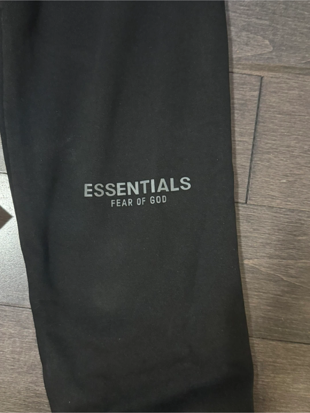 ESSENTIALS Fear of God Black Sweatpants - photo 2