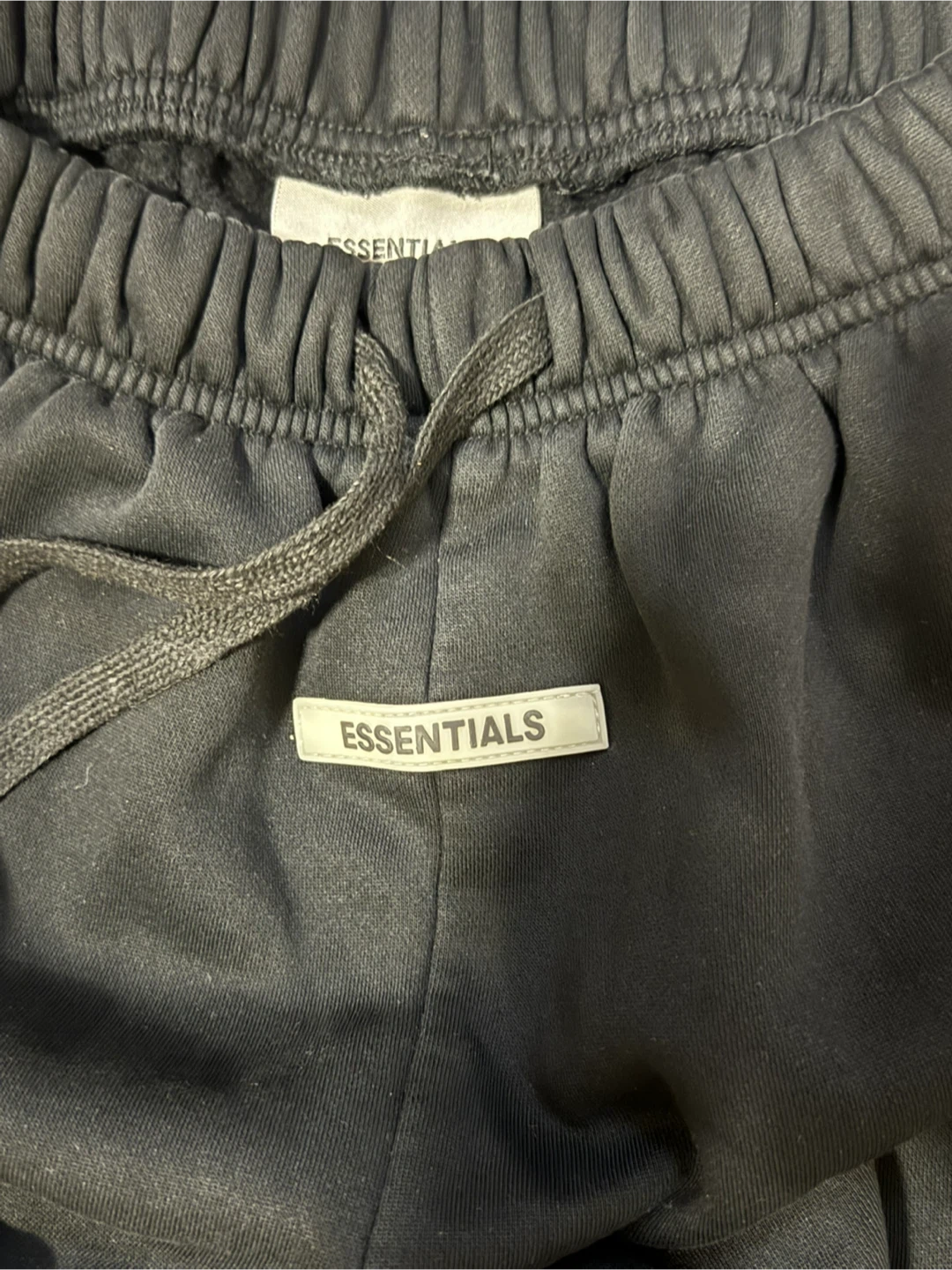 ESSENTIALS Fear of God Black Sweatpants - photo 3