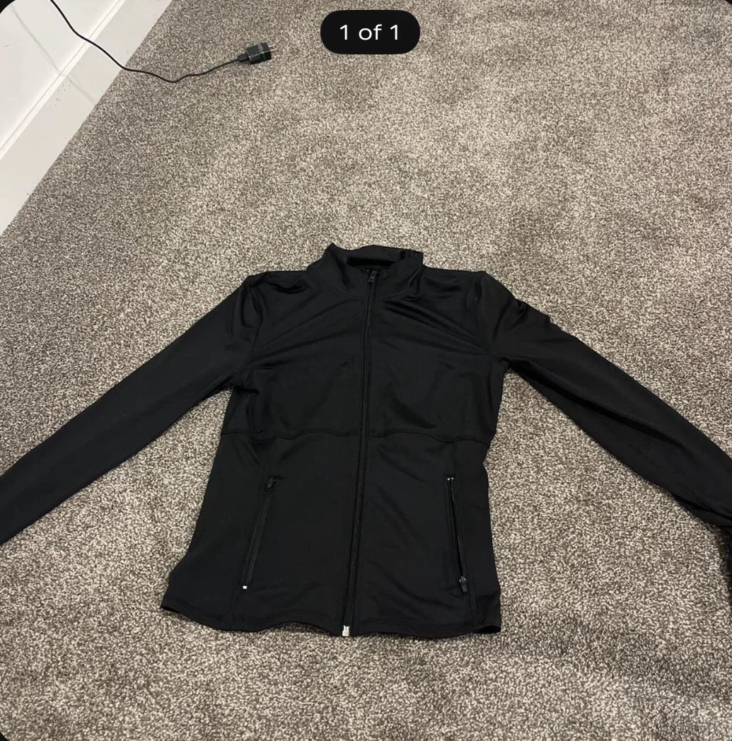 Black Zip-Up Jacket