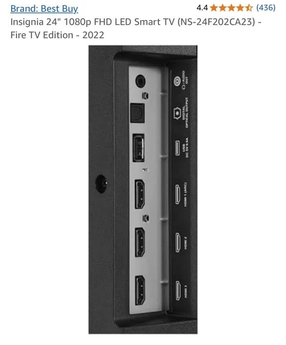 Insignia 24" Smart TV - Fire TV Edition - photo 3