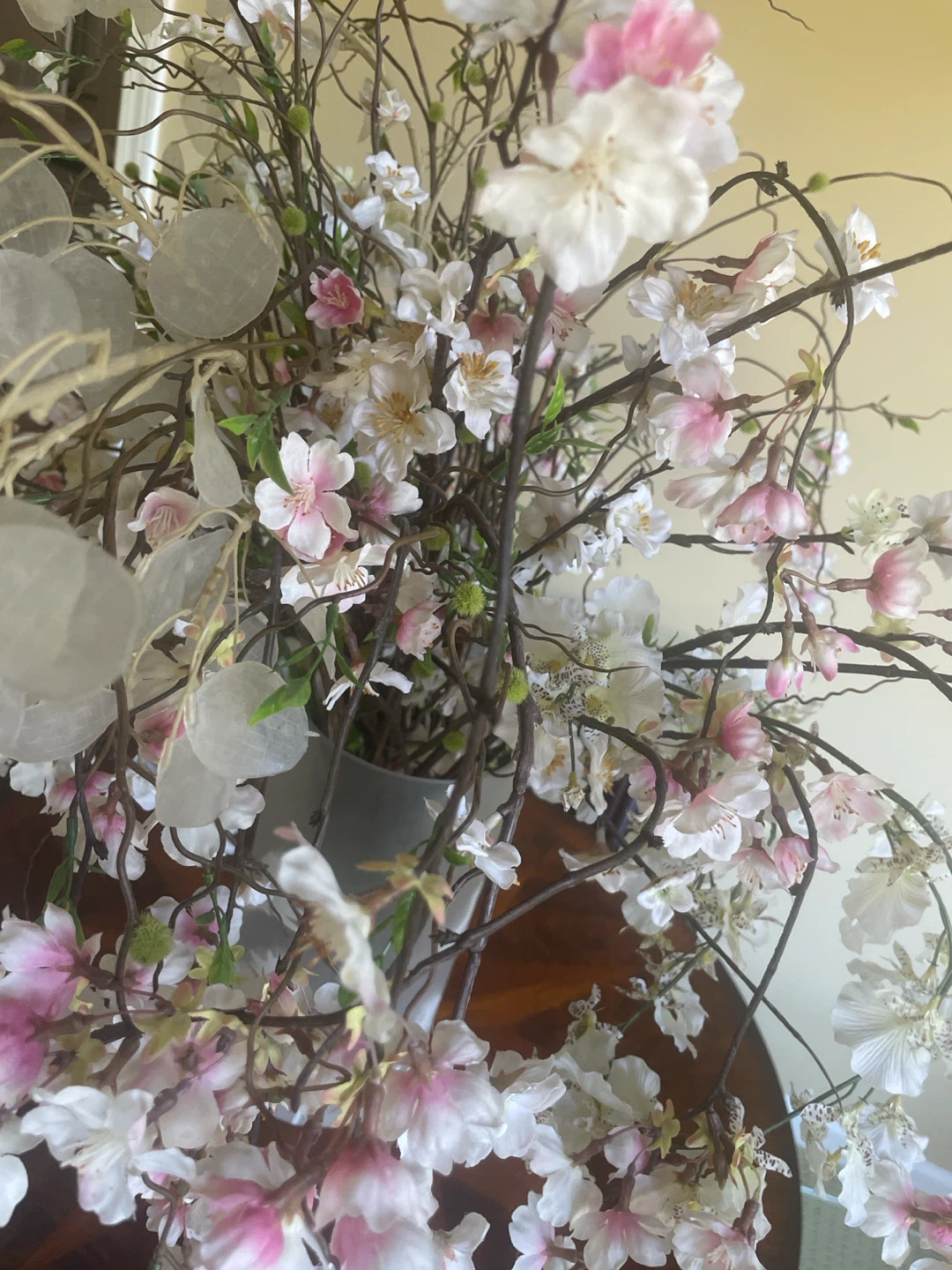 OBO artificial Cherry Blossom Floral Arrangement in Vase - photo 2