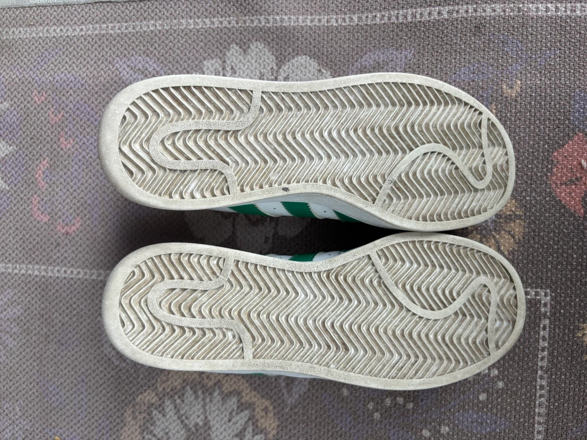 Adidas Superstars Green size 8.5 men’s - photo 4
