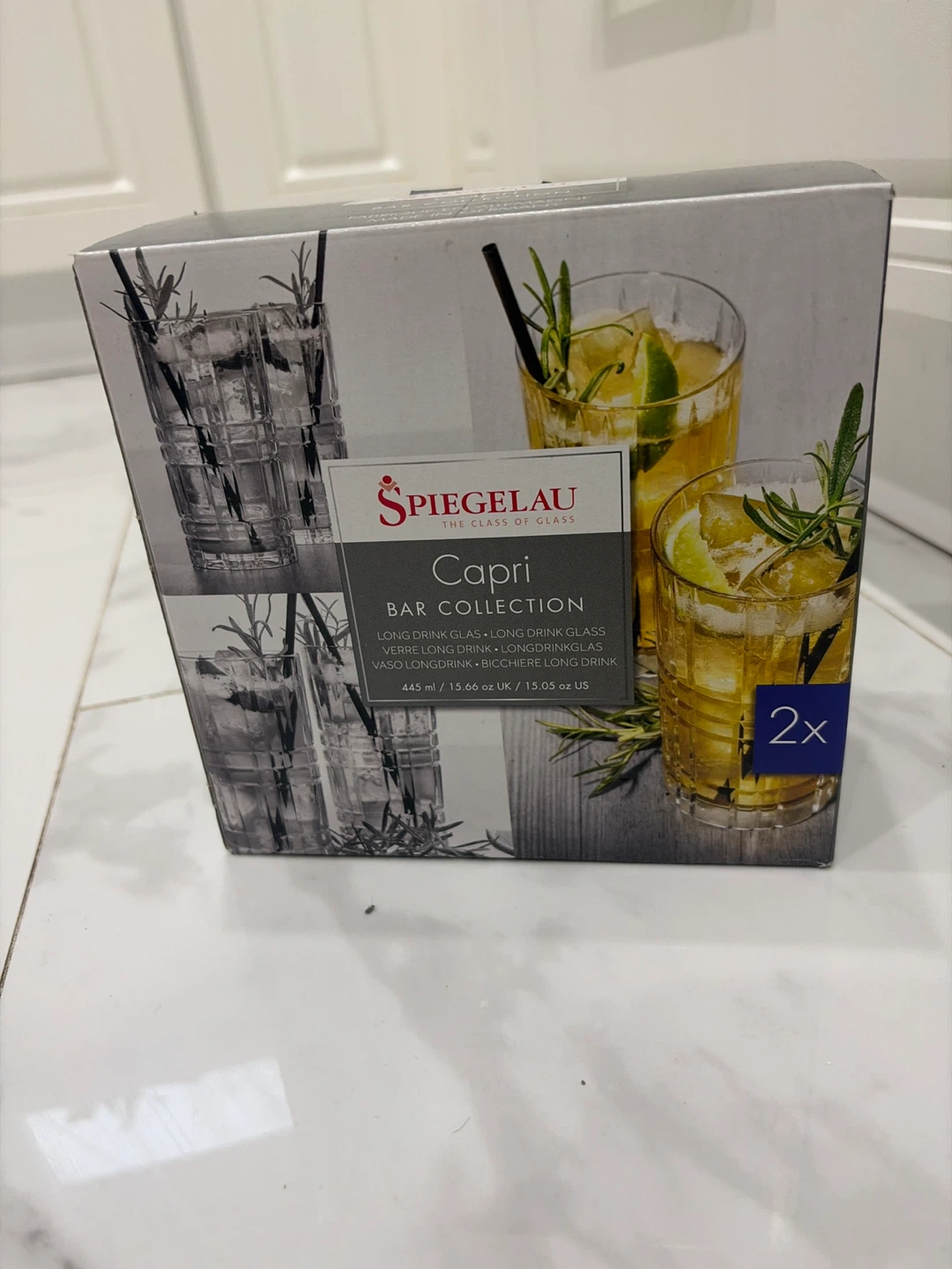 Spiegelau Capri Bar Collection Long Drink Glasses (Set of 2)