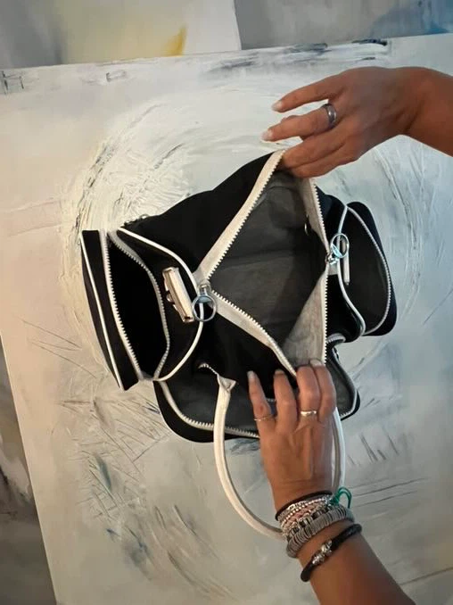 Lacoste Black and White Bag - photo 2