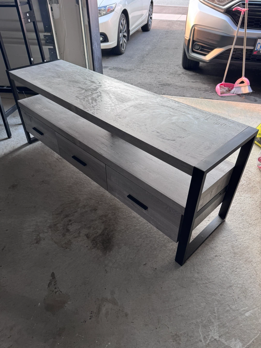 Modern TV Stand with Storage