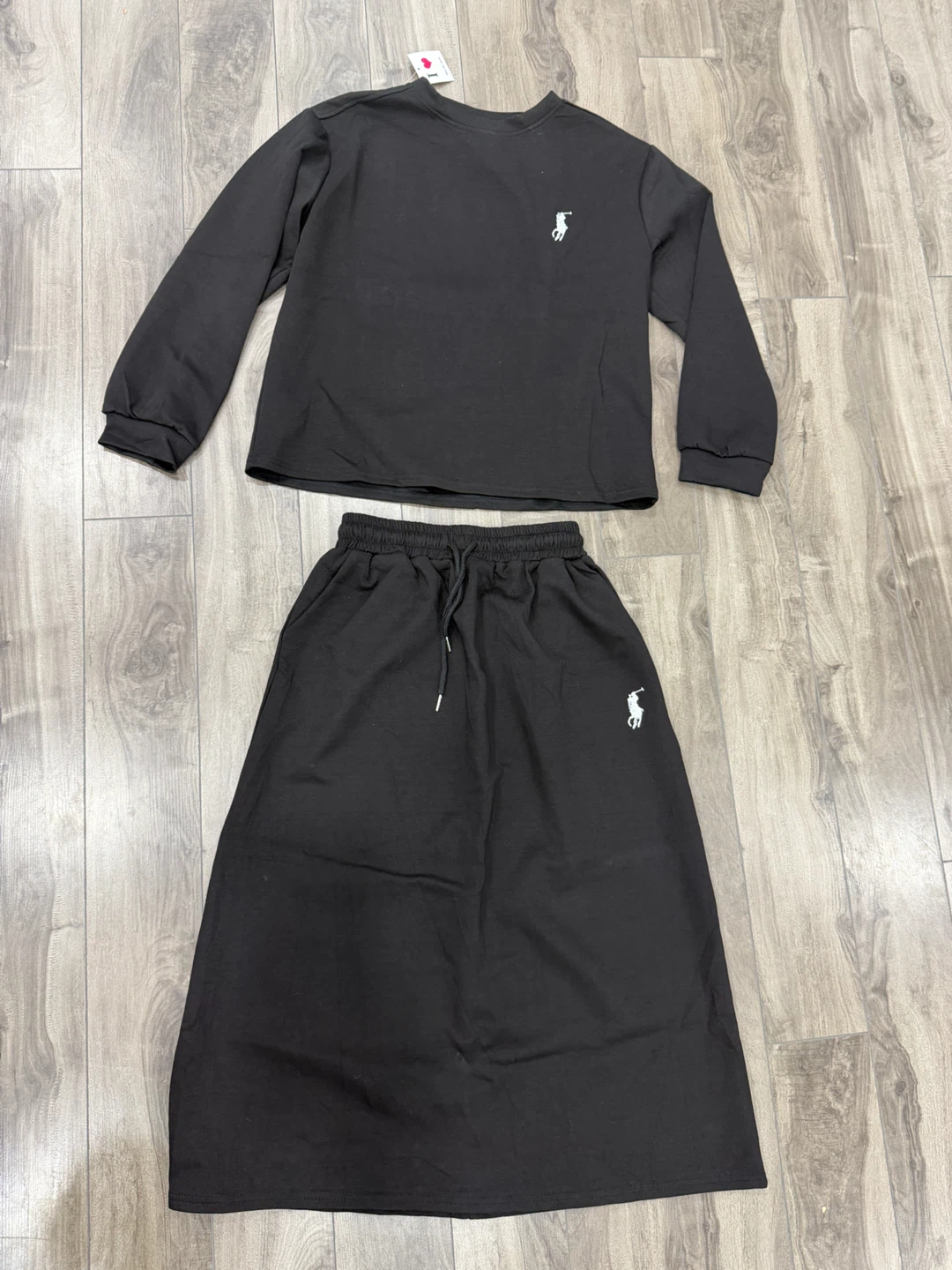 Set - Long Sleeve Top & Skirt