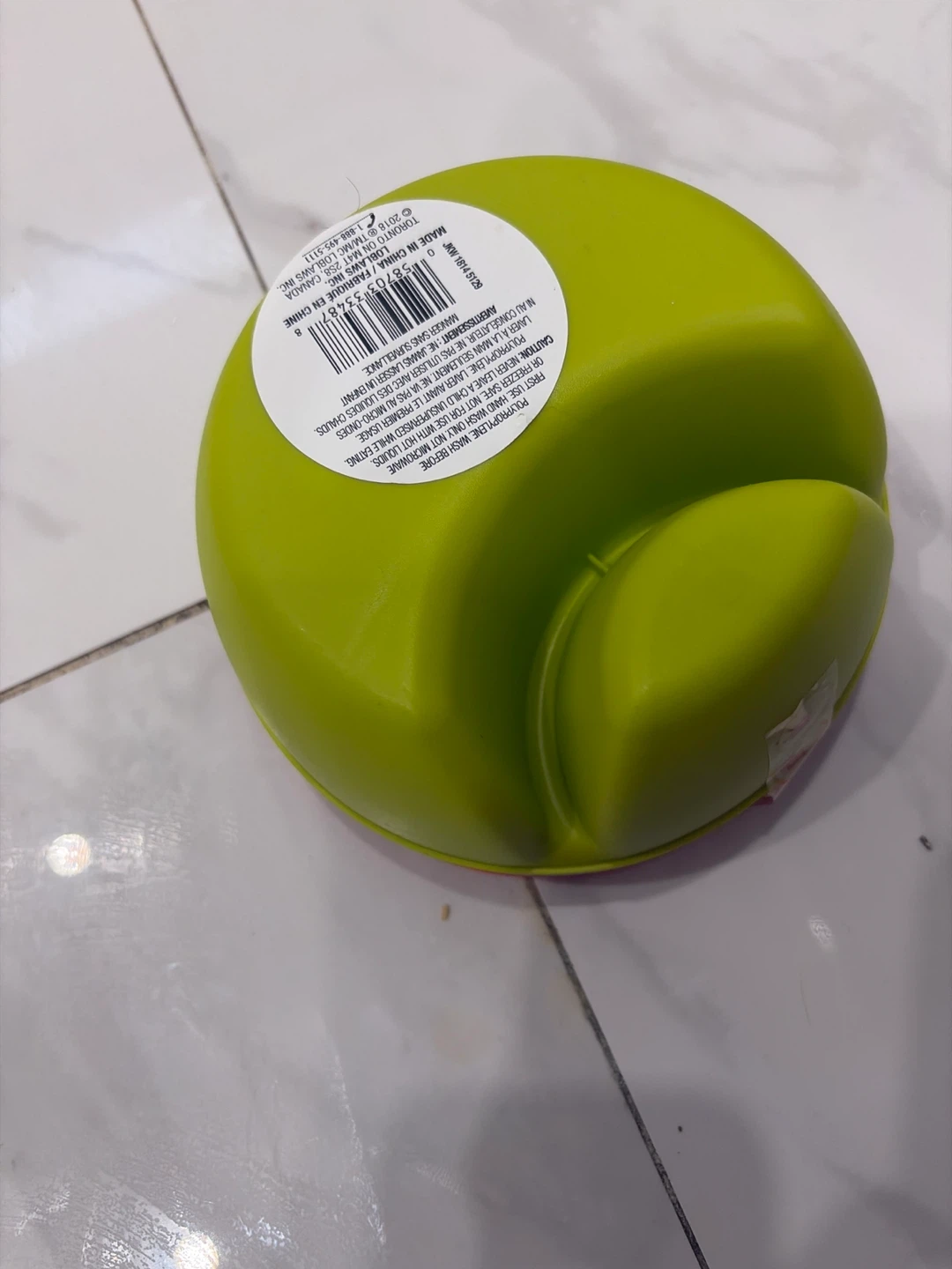 Plastic Divided Snack Bowl - photo 2