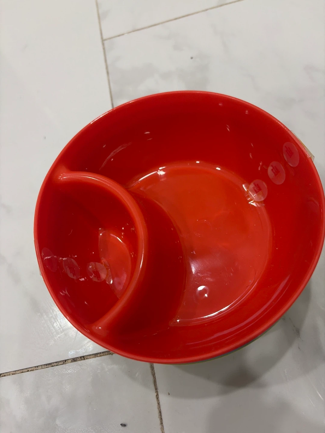 Plastic Divided Snack Bowl - photo 3