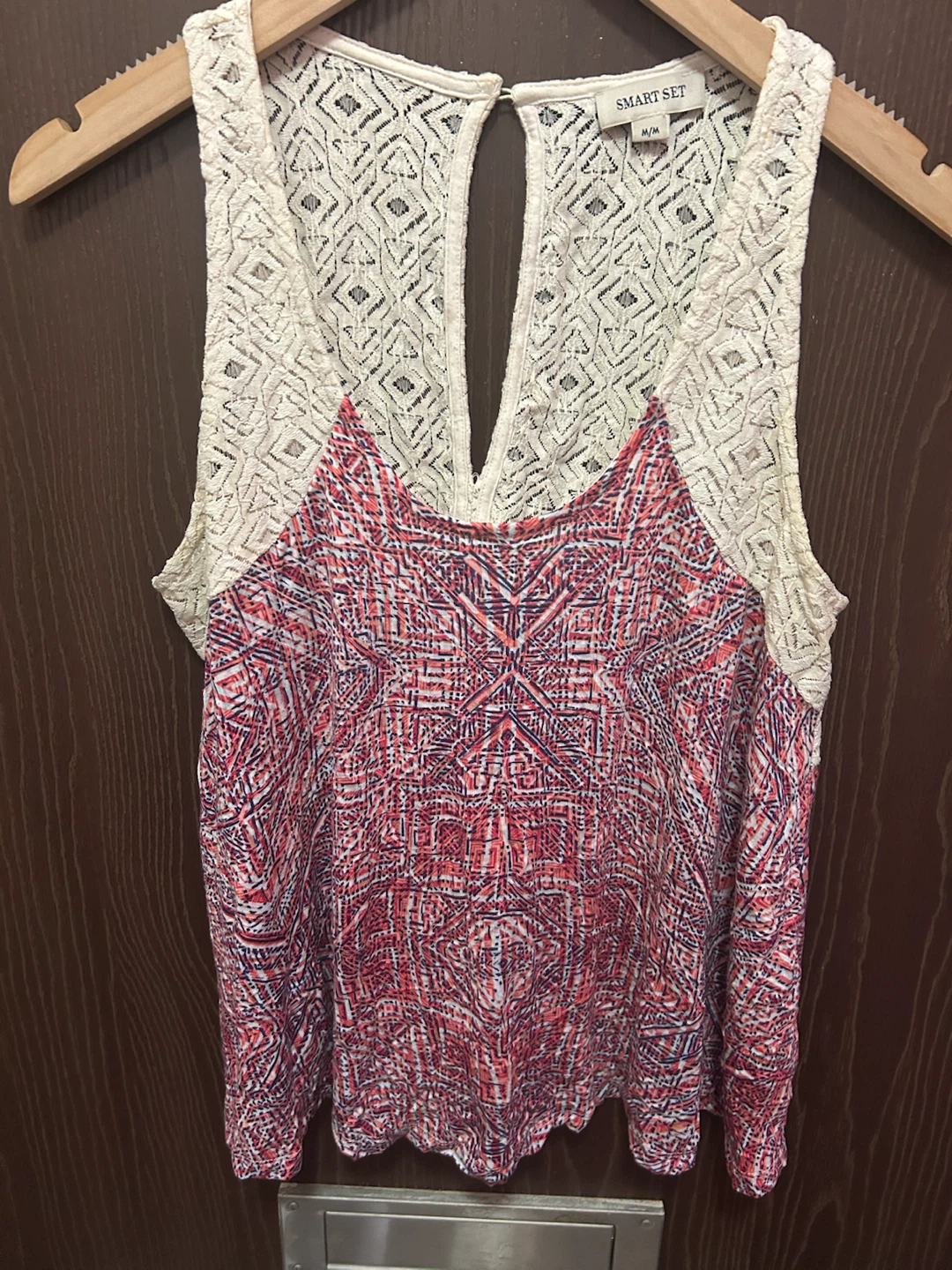Smart Set M/M Lace Tank Top